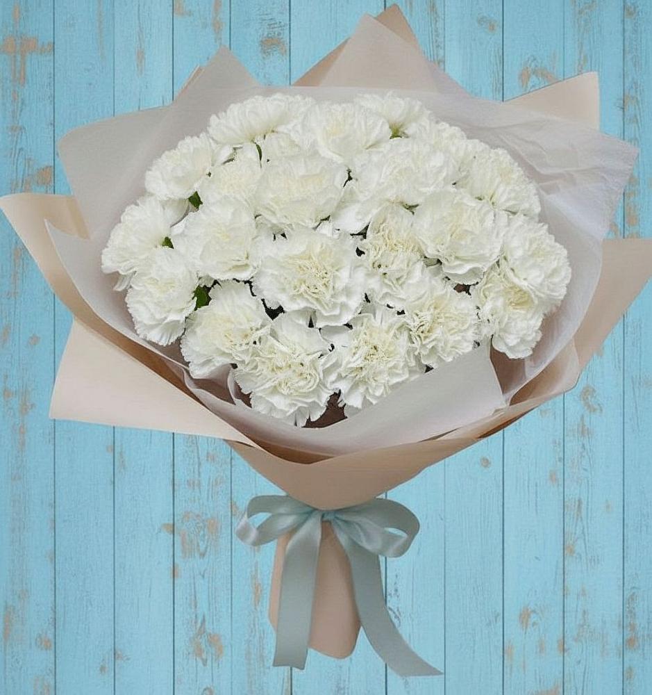 Букет цветов из: Гвоздики в Сузуне