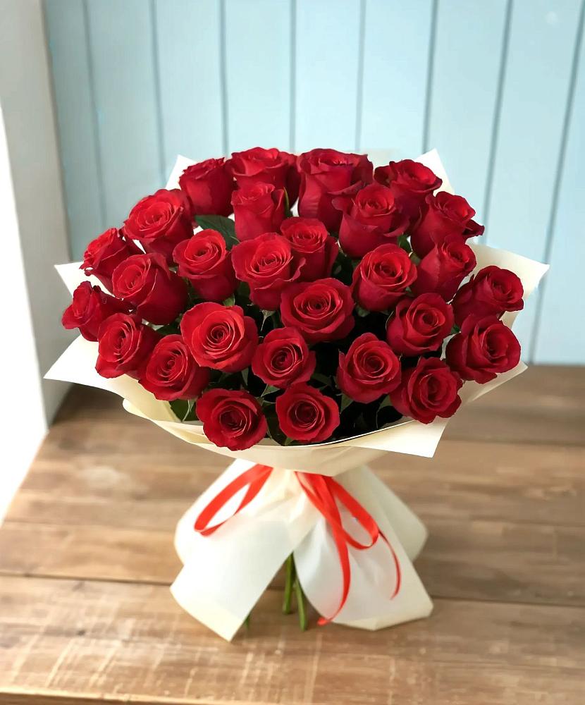 Букет 29 Красных роз в Сузуне