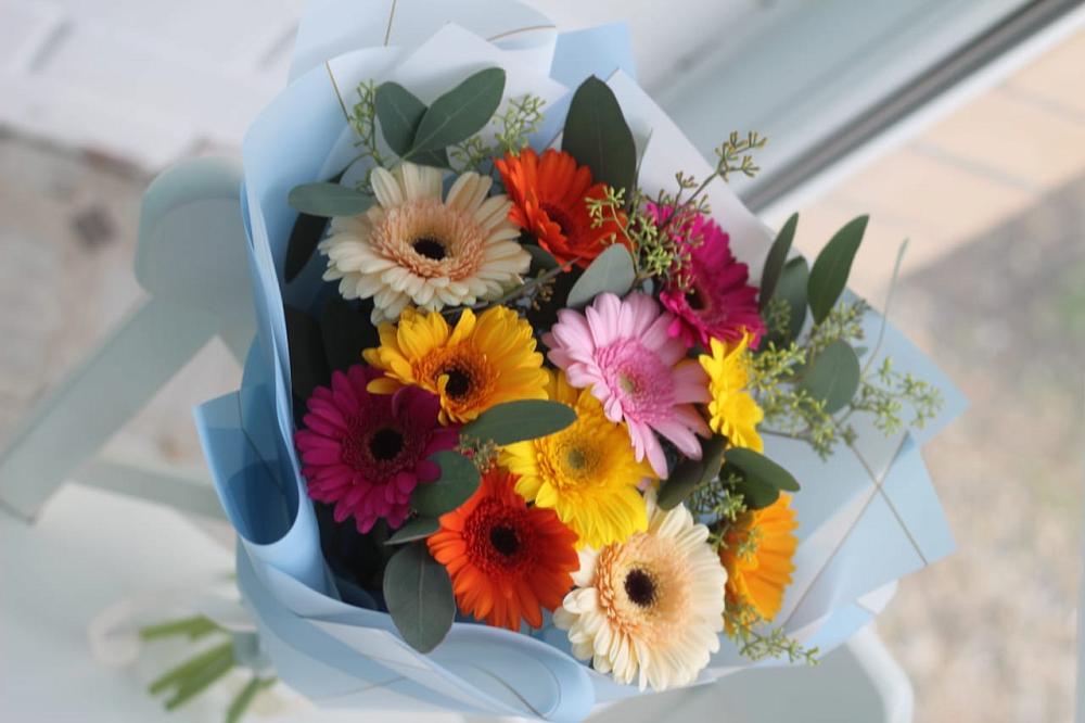 Букет цветов из: Герберы в Сузуне