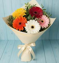 Букет цветов из:  Герберы в Сузуне