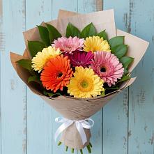 Букет цветов из:  Герберы #REPLACE_PRED# Сузуне