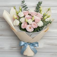 Букет цветов из:  Лизиантусы в Сузуне