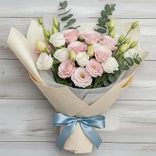 Букет цветов из:  Лизиантусы в Сузуне