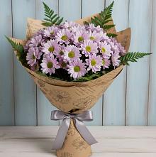 Букет цветов из:  Хризантемы в Сузуне