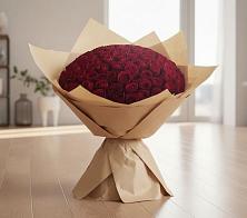 Букет 101 Красная роза в Сузуне