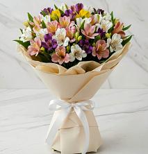 Букет цветов из:  Альстромерии в Сузуне