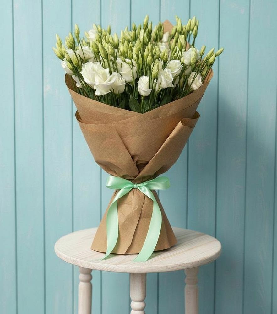 Букет цветов из: Лизиантусы в Сузуне