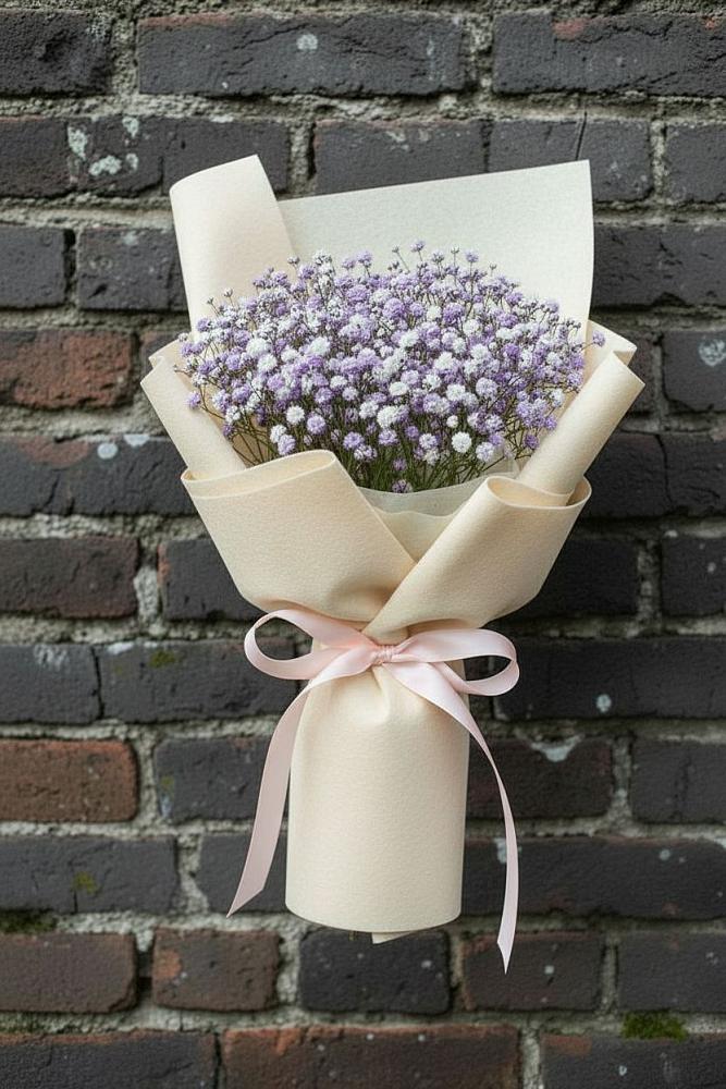 Букет цветов из: Гипсофила в Сузуне