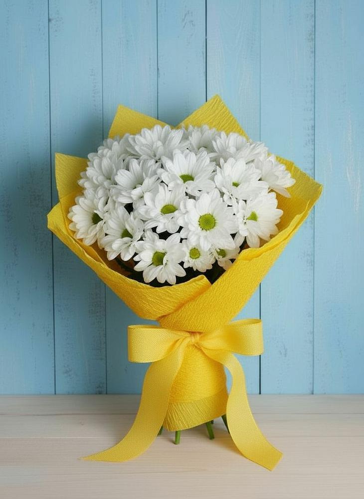 Букет цветов из: Хризантемы в Сузуне