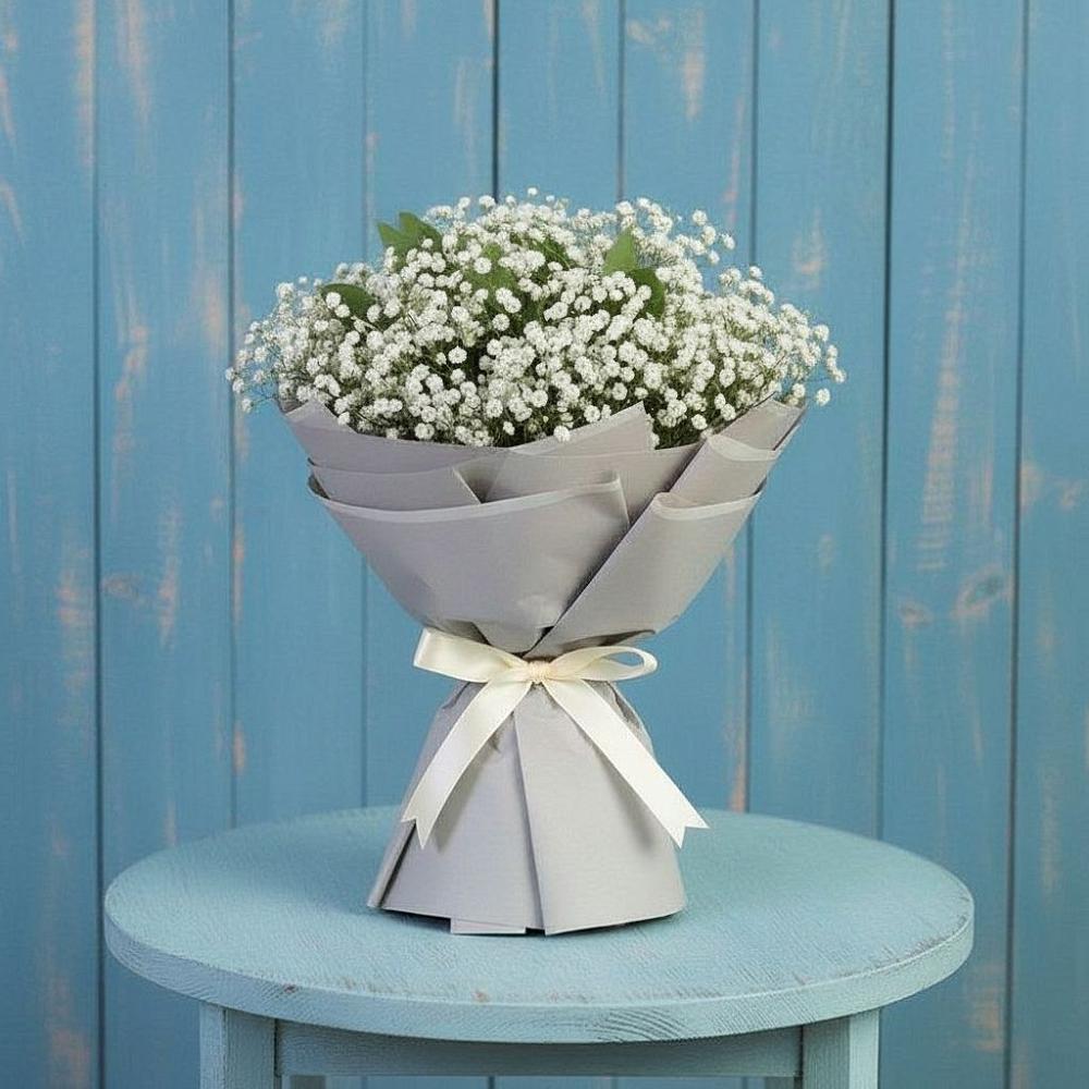 Букет цветов из: Гипсофила в Сузуне