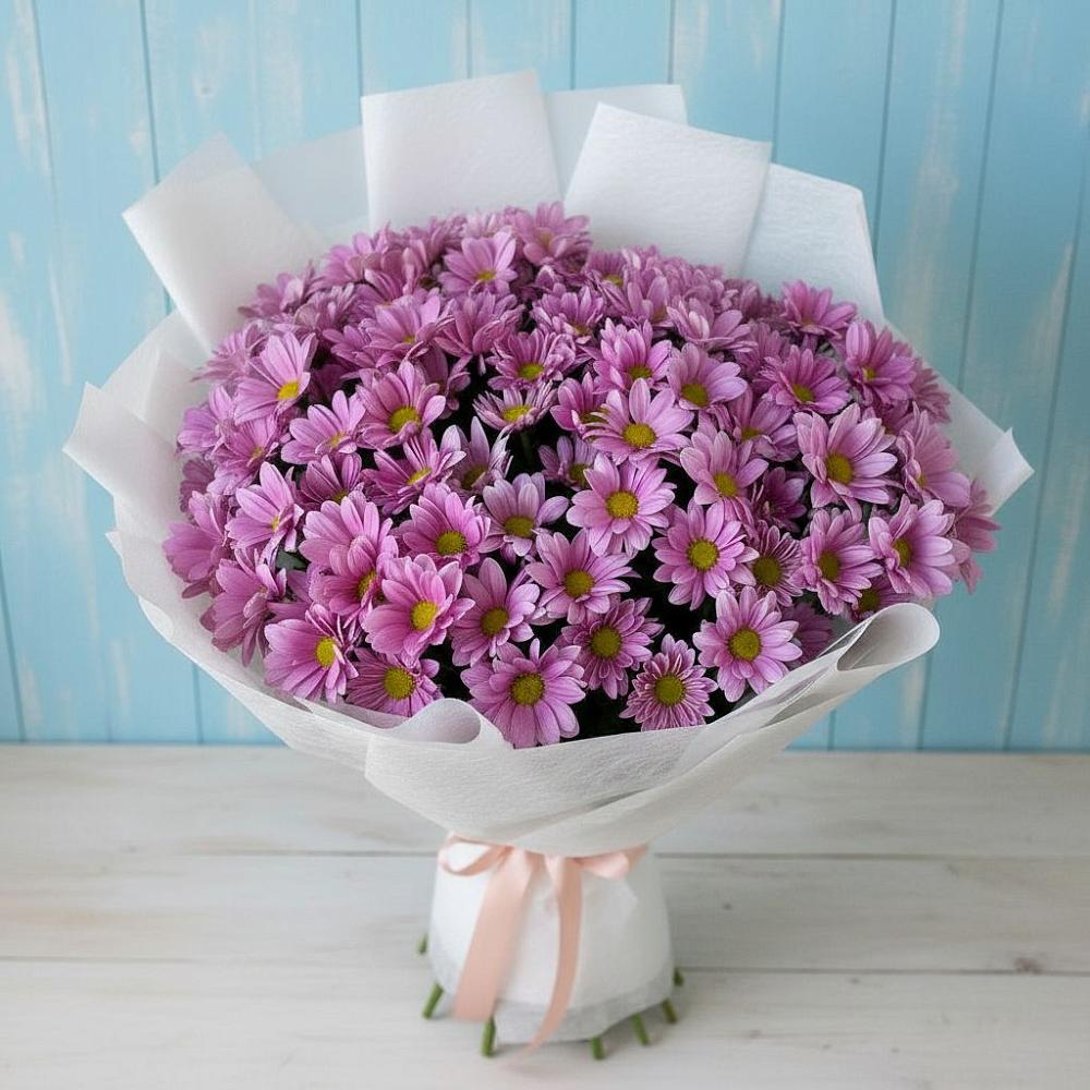 Букет цветов из: Хризантемы в Сузуне