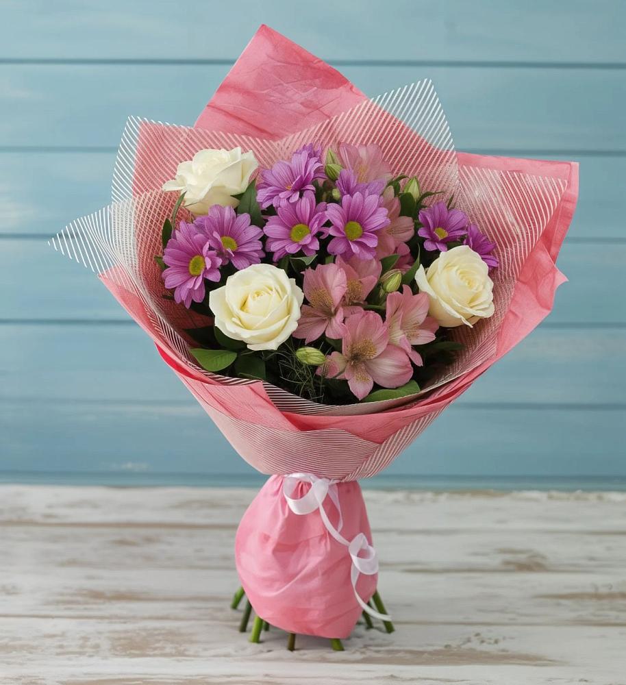 Букет цветов из: Герберы в Сузуне