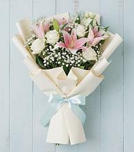 Букет цветов из:  Лилии в Сузуне